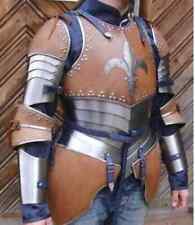 Medieval Half Armor Suit Leather & Steel Knight Warrior SCA Larp Cosplay Armor picture
