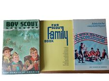 Lot Of 3 Vintage Boy Scouts Books W/  Handbook From 1968 picture