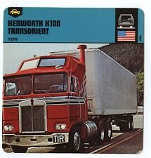 Kenworth K100 Transorient - Utility Truck Edito Service Auto Rally Card picture