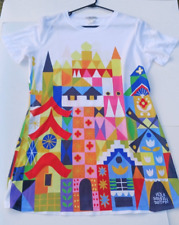 Women's It's a Small World Disney Parks Cotton T Shirt Artist Mary Blair picture