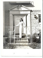 HOLLYWOOD ACTRESS RITA HAYWORTH AT HOME VINTAGE 1941 ORIGINAL PHOTO picture