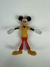 vtg 1970's Walt Disney Mickey Mouse Bendy Bendem Action Figure Toy picture