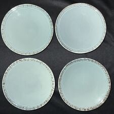Set of 4 TODD ENGLISH COLLECTION Gourmet Tuscan Harvest OLIVE PLATES 4.75