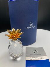 Swarovski Crystal 7507 060 001 Pineapple Gold Leaves 012726 picture