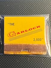 VINTAGE MATCHBOOK - THE GARLOCK PACKING CO - PALMYRA, NY - UNSTRUCK picture
