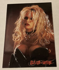 1996 Barb Wire Pamela Pam Anderson E2 Topps Darkhorse Embossed Insert Chase Card picture