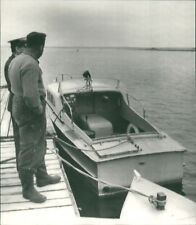 Refugees in Sweden - The refugee boat at Kapell... - Vintage Photograph 2312320 picture