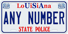 Louisiana Old Police Any Name Personalized Novelty Car License Plate picture