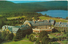 Helicopter View of Skytop Club-Skytop, Pennsylvania PA-vintage unposted postcard picture