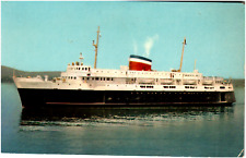 Postcard Chrome Car Ferry Bluenose Ship Boat Bar Harbor ME picture