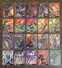 1995 fleer ultra x-men “Alternate X” Embossed Cards #1 thru 20 Complete picture