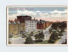 Postcard Commonwealth Avenue Boston Massachusetts USA picture
