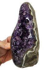 Amethyst Crystal Polished Freestand Brazil 1lb 7.8oz. picture