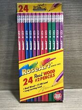 Vtg 1997 Rose Art 24-#2 Real Wood Pencils No Rainforest Wood(bin-9) picture