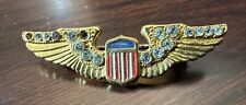 WW2 WWII Era Air Force Wings - One Amico Sterling And The Other Coro Sterling picture