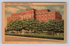 Parkersburg WV-West Virginia, Park 9, St Joseph's Hospital, Vintage Postcard picture