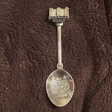 Vintage Silver Plated Souvenir Spoon  Buckingham Palace London England picture