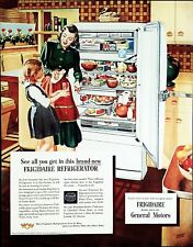 Frigidaire refrigerator ad vintage 1948 original appliance advertisement picture