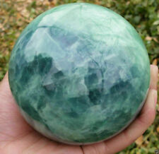60-100MM Glow In The Dark Stone crystal Fluorite sphere ball Hot picture