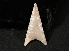 Ancient DEEP CONCAVE Base Form Arrowhead or Flint Artifact Niger 2.97 picture
