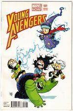 YOUNG AVENGERS #1 (2013)- 2ND SERIES- SKOTTIE YOUNG VARIANT COVER- MARVEL- VF+ picture