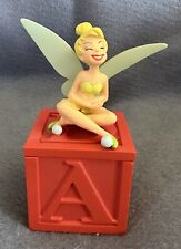 Disney Japan Exclusive TINKER BELL on BLOCK Trinket / Ring Box SETO Mint in Box picture