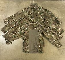 Lot x4 Army Combat Shirt FR OCP Multicam Zipper 1/4 Zip Size Medium USA Massif picture