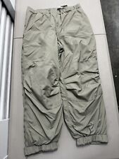 USGI ECWCS Primaloft Level 7 Pants Trousers Gray Large Long STAIN picture