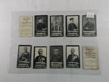 C19 Lot of 10 Ogdens Tabs Cigarette Cards Early 1900s picture