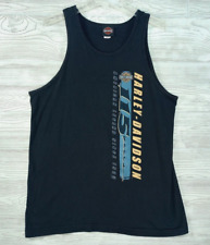 Harley Davidson Motorcycles Tank Top Large 115 Years Walters Brothers Peoria IL picture
