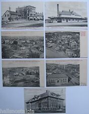 Arlington, Ma. 1908-1916 Blanchard Young Co SET OF 7 POSTCARDS; Aerial Views +  picture