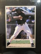 Frank Thomas- 15X19 Double Matted Signed Color Photograph picture