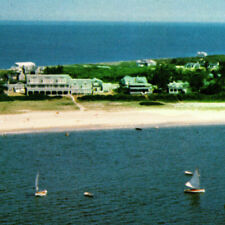 Vintage 1960s Wauwinet House Cottages Nantucket Island Postcard Massachusetts picture