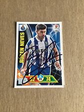 Ruben Neves, Portugal 🇵🇹 FC Porto Trading Card hand signed picture