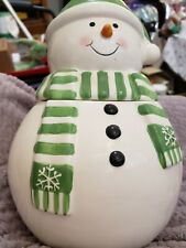 Vintage Large Snowman Cookie Jar picture