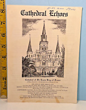 1967 Cathedral of St. Louis King of France -Cathedral Echoes Sunday Service Book picture