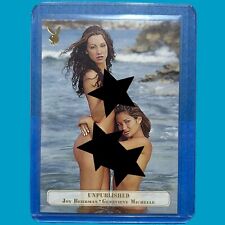 2001 Playboy Wet & Wild Unpublished Joy Behrman Genevieve Michelle UP 2/10 picture