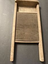 Vintage National Washboard Co. No. 519 Washboard with Washboard Metal picture
