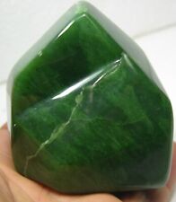 1 lb 1 oz Russia 100% Natural Rough Tumbled Jade Nephrite Specimen 481g 72mm picture