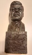 GENESIS Original Edition 1973 President John F Kennedy JFK Head Bust  Bronze? 8