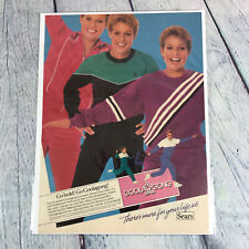 Vintage 1983 Sears Goolagong Activewear Print Ad Genuine Magazine Advertisement picture