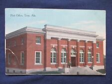 1926 Troy Alabama Post Office Postcard & Sprague Cancel picture