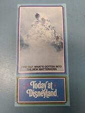 Today at Disneyland 1970s Brochure (LL) picture
