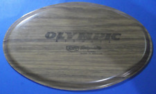 VTG Olympic Airways oval wood serving tray by ARY Fanerprodukter NYBRO Sweden  picture