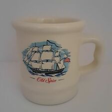 Vintage Old Spice Shaving Mug Cup Grand Turk Ship Vessel Stars and Stripes Large picture