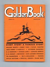 Golden Book Magazine Jun 1935 Vol. 21 #126 FN picture