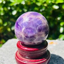157G Natural beautiful Dream Amethyst Quartz Crystal Sphere Ball Healing picture