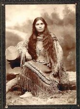 Native American Indian Beautiful Maiden   8 x 10  photo picture