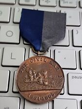 ORIGINAL ca1930s U S NAVY CIVIL WAR SERVICE MEDAL - EARLY UNNUMBERED MEDAL picture