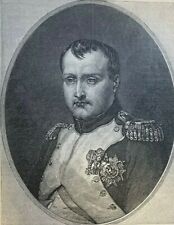1879 Fortunes of the Bonapartes Napoleon Josephine Napoleon II illustrated picture
